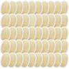 50 Pieces Exfoliating Loofah Pad Body Scrubber Bath Shower Loofah Sponge Pad Natural Exfoliating Scrubber Luffa Brush Close to Skin for Men Women Shower Bath and Spa