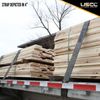 USCC 2" X 27' BlackLine Ratchet Strap w/Flat Hook