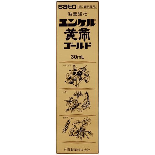 [2nd-Class OTC Drug] Yunker Kotei Gold 30mL