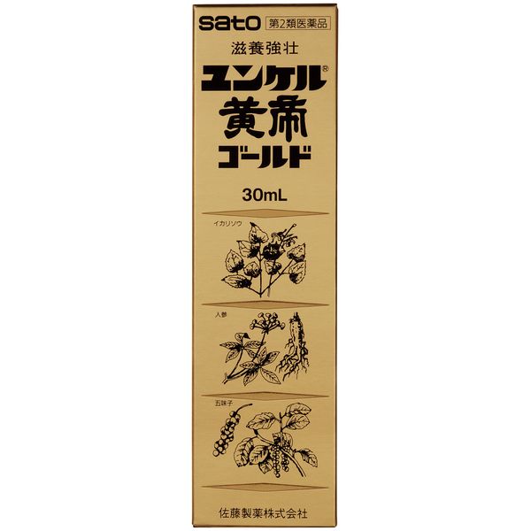 [2nd-Class OTC Drug] Yunker Kotei Gold 30mL