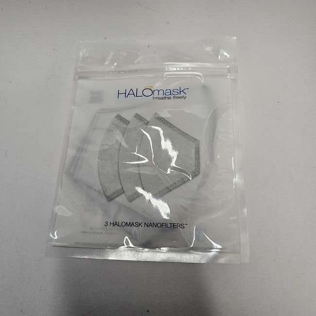 3 Replacement Halomask Nanofilters Halo Life Mask Nano Filters XL Extra Large N1