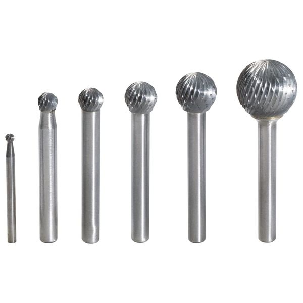 KS Tools 515.3286 HM Kugel-Frässtift Form D, 16mm