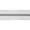 YKK Open Ended Zip, No. 501 White, 56 cm Length