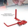 Chainsaw Guide Bar Rail Closer, Adjustable Repair Tool for Chain Grinding, Secure Fixture, Compatible with All Chainsaws