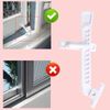 OTOTEC UPVC Window Ventilation Restrictor Security Lock Safety Window Stopper Chilid Safe Lock
