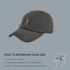 Kangol Tropic Ventair Spacecap - Charcoal/L Charcoal, Large