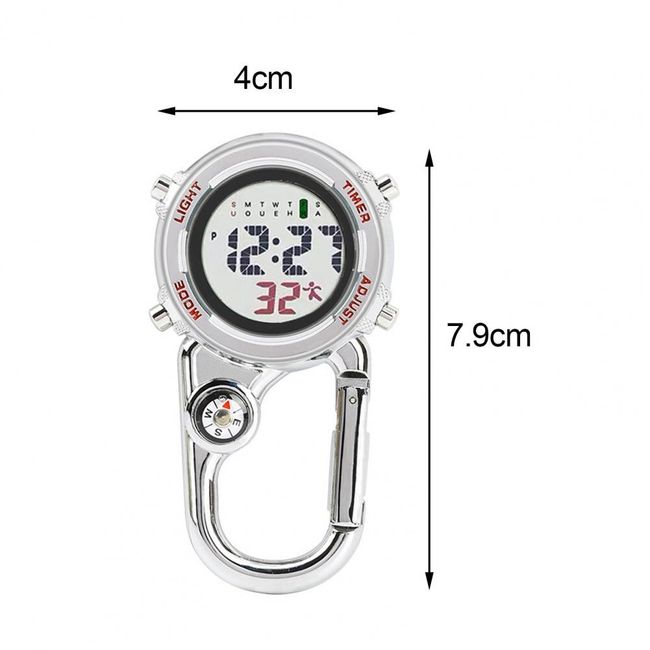 Digital Pocket Watch with Outdoor Functions