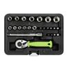 Sealey 1/4" Sq Drive Socket Set - Metric 25pc S01233