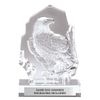 Same Day Awards Crystal Eagle Trophy 7.5 Inches Engraving Included
