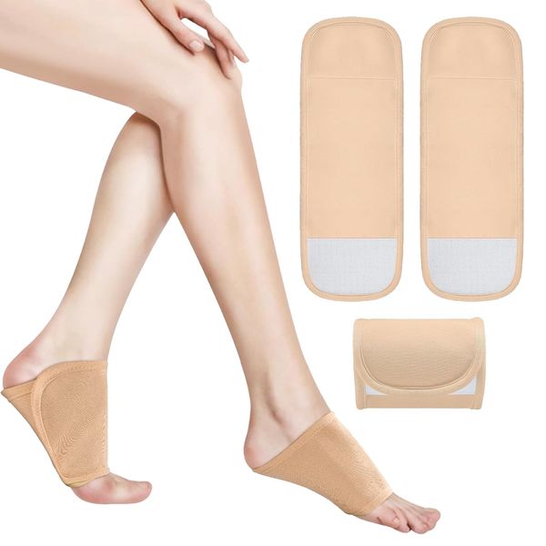 2 Stück Castor Oil Pack, castor oil wrap, Rizinusöl Packung, Reusable Castor Oil Foot Pack Wrap, mit Magischer Klebstoff Verstellbare, Castor Oil Pack Wrap