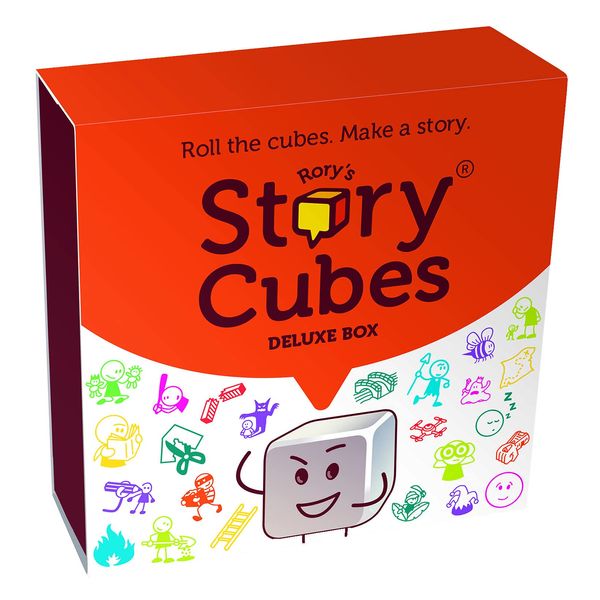 Asmodee | Story Cubes: Deluxe Box (Contents £39 RRP) | Dice Game | Ages 6+ | 1+ Players | 20 Minutes Playing Time