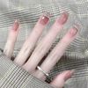 24 Pcs False Nail Sprocket Flash Drill Adult Cute Nail