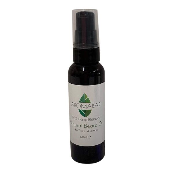 Beard Oil 60ml with Tea Tree & Lemon Natural Oils