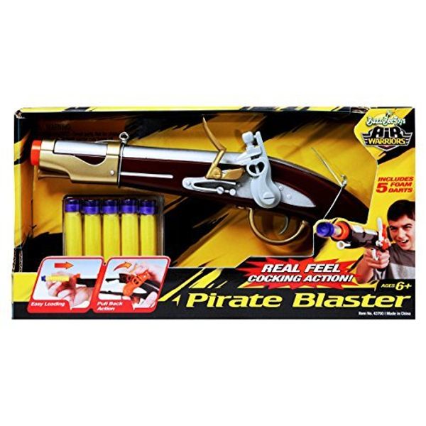 BuzzBee Pirate Flintlock Foam Dart Blaster