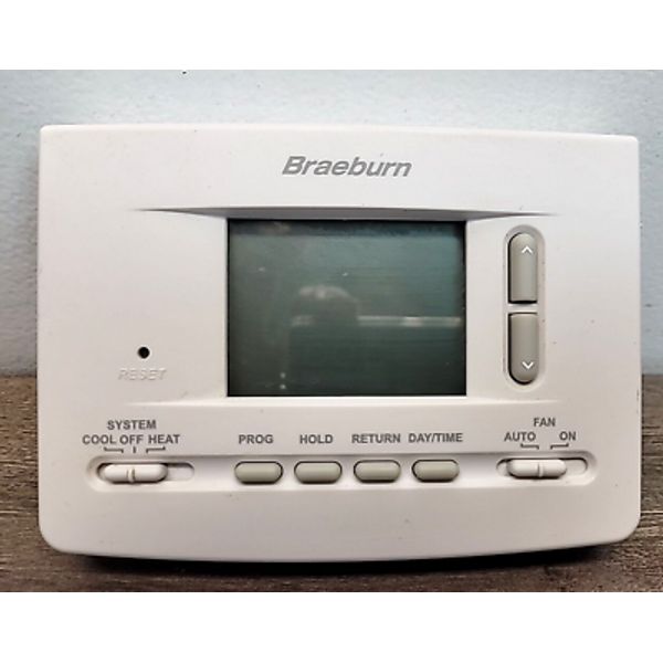 Braeburn 2020 Programmable Thermostat 1 Heat 1 Cool Universal 7 Day or 5-2 Day