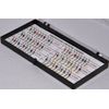 Mixed Color Swarovski Rhinestone, Glitter lashes 60pcs Eyelash Extensions