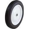 Marathon 401 Semi-Pneumatic Rubber Caster Wheel: 10" Diameter, 150 Lb Capacity