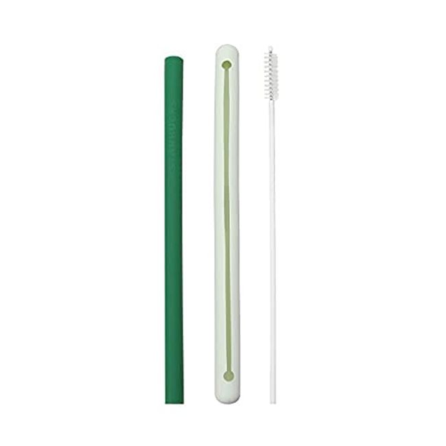 Starbucks Stava Reusable Straw & Silicone Case Green