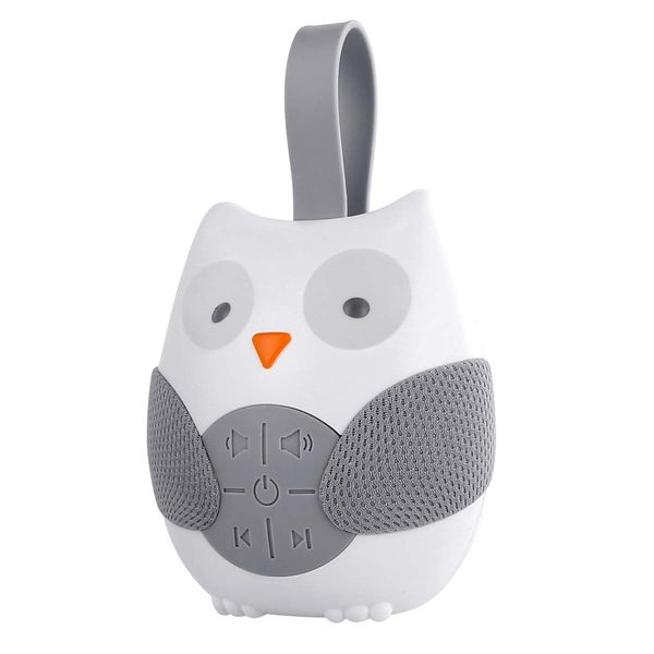 Baby Sleep Sound Soother Owl Noise Machine Baby Soother Sleep Helper Sound Machine with Auto-off Timer Stress Relief Music Player