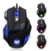 FineGood Gaming Mouse, ZELOTES 7 Button 5500 DPI Adjustable USB Wired Gaming Mouse with LED Light for Windows, IOS and Mac Systems