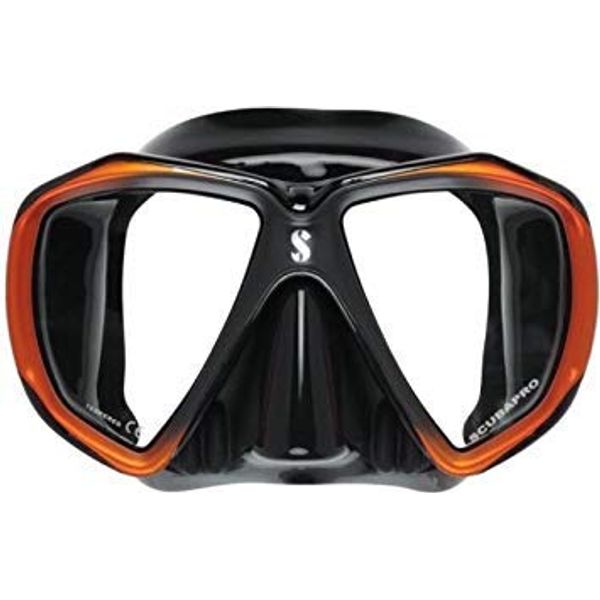 SCUBAPRO Spectra Low Volume 2 Window Dive Mask (Black/Bronze)