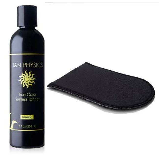 Tan Physics Self Tanner - 8 oz - Tanning Mitt Included!