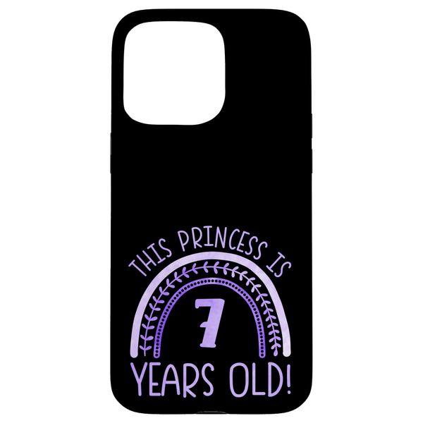 This Princess is 7 Years Old! 7th Birthday Case for iPhone 15 Pro Max