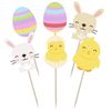 Easter Cupcake Toppers - 12pk - Decoration Picks
