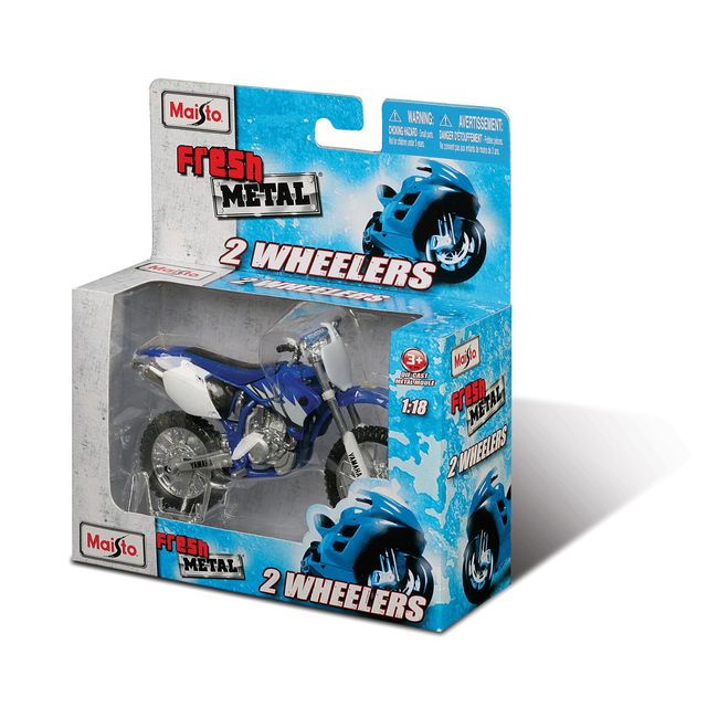 Maisto 531300 Model Car Fresh Metal Motorcycles in Blister Box 1:18 Assorted