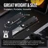 WORKPRO Titanium Folding Utility Knife CNC Unibody Quick Change Blade Box Cutter