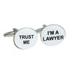 Trust Me I'm A Lawyer Cufflinks in a Post Friendly Cufflink Box (X2N053)