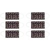 LOGOBRANDS Disposable Face Covering - 6 Pack, Team Color