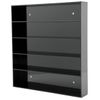 Dazzling Displays Acrylic Spice Rack Case Display (Style A - Black)