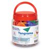 Learning Resources Classpack Tangrams, Set of 30 (210 pcs), 6 assorted Colors