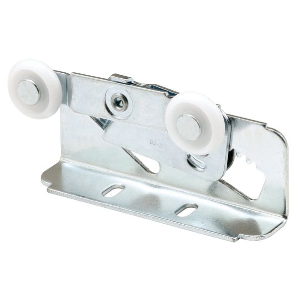 Prime-Line Twin Pocket Door Roller, Top Mount (2-Pack) N 6531, Silver