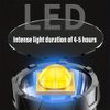 900000000LM Solar/USB LED Searchlight Rechargeable Spotlight Handheld Flashlight