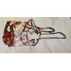 Lazy Wolf Metal Wall Art Accent
