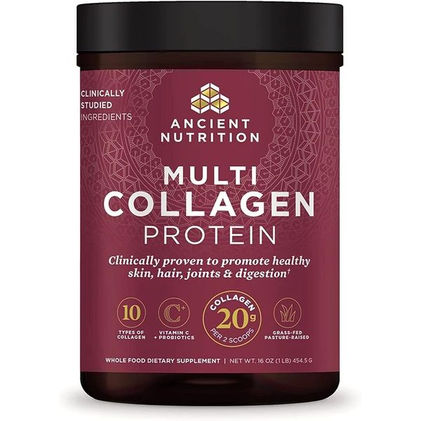 Dr. Axe / Ancient Nutrition, Multi Collagen Protein, 1 lb (454.5 g)