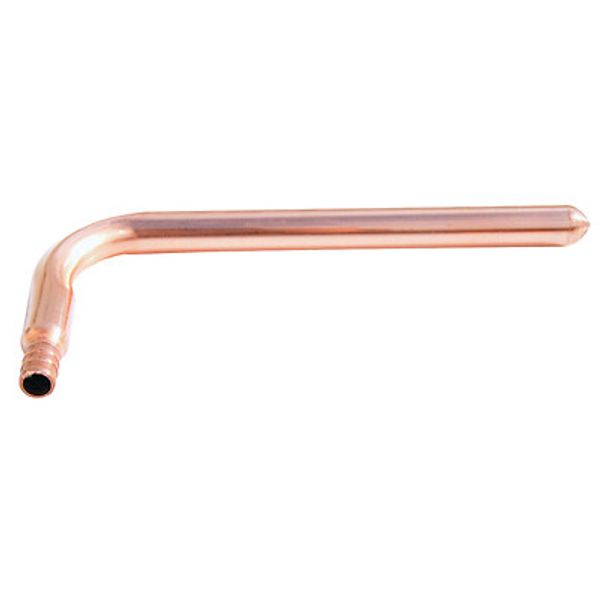 Rigid Copper Stubout Elbow, .5-In., 4 x 8-In.