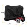 Waterproof Mobility Scooter Cover, Electric Wheelchair Transport Storage Cover Heavy Duty, 74.8 "Lx27.9 Wx46 H