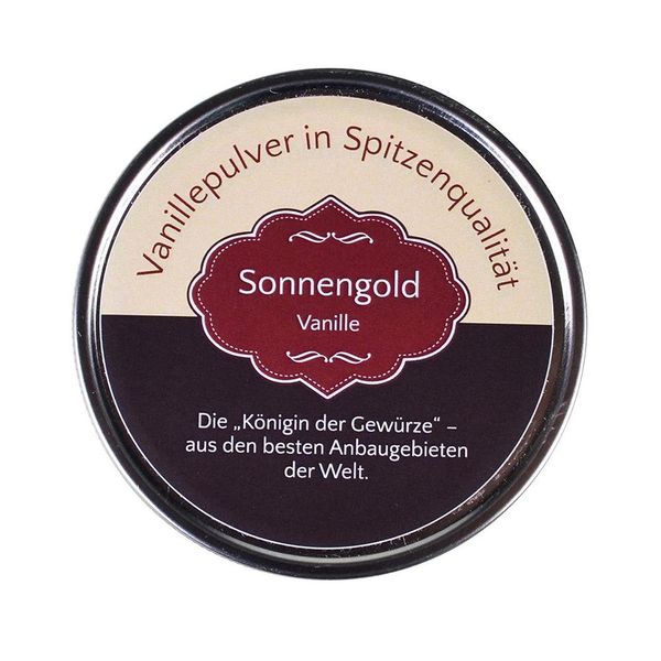 German direct purchase Sungold Bourbon Vanilla Powder with premium quality (20g)