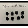 5/16 Black Window Hole Plugs Flush Covers Locking 8 Pack Plastic Locking