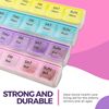 Weekly Pill Organizer with 28 Compartments, by MEDca