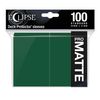Ultra Pro E-15617 Eclipse Standard Matte Sleeves - Forest Green (Pack of 100)