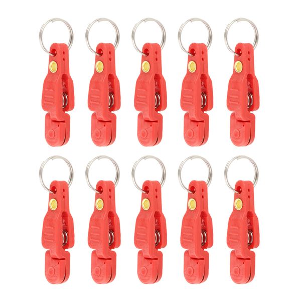 YUNNLEZT 10Pcs Heavy Tension Downrigger Release Clips for Offshore Fishing, Planer Board, Weight, Kite