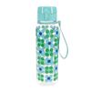 Rex London Drinks bottle with push button lid 700ml - Blue and green Daisy