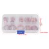 Copper Washers, Sump Plug Washer Set, Solid Copper Sealing Washers Assortment Kit, Oil Drain Plug Gaskets with Storage Box (80Pcs)