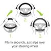 Memory Foam Steering Wheel Cover for Car SUV Comfortable Cushion Grip Beige