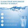 EZGO 120pc Retainer Cleaner Tablets, Denture Cleaning Tablets  Removes Stains