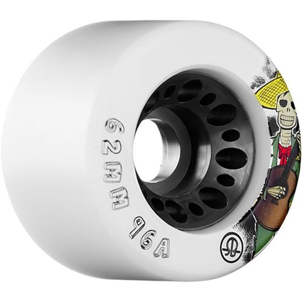 Rollerbones Day of the Dead 96A Roller Derby Skate Wheels Roller Bones